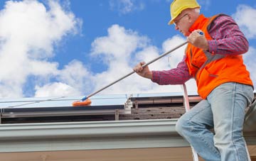 Shulista soft wash roof cleaning